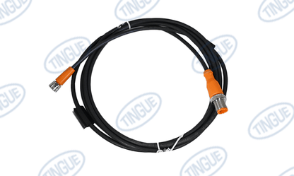 shop.tingue.com T-11 3 WIRE STRAIGHT FEMALE M8 TO M12, 2M