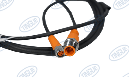 shop.tingue.com T-11 3 WIRE STRAIGHT FEMALE M8 TO M12, 2M