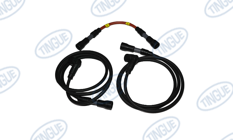 Ignition Cable Set 2 Black, 1 Orange | Chicago Dryer 2214-102