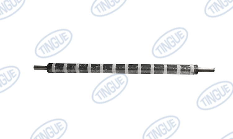 shop.tingue.com T-12 CD-3203-243  -  IDLER ROLL 2-1/4" X 36" W/ 12 RINGS