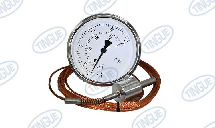 DIAL THERMOMETER, WITH THERMOSTAT
