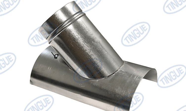 shop.tingue.com T-11 SADDLE FLUE 6" ON 9" 45 DEG