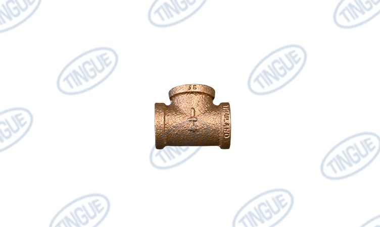shop.tingue.com T-11 CD-5206-010  -  TEE 1/4 * 1/4 * 1/4 BRASS