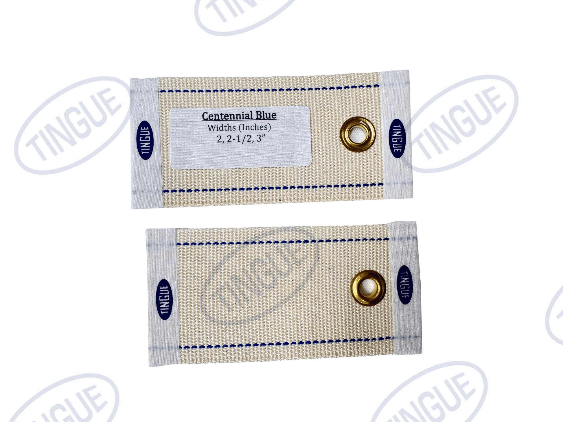 shop.tingue.com 02.01T CENTENNIAL BLUE BELT C/L 3" WIDE X 65" LONG
