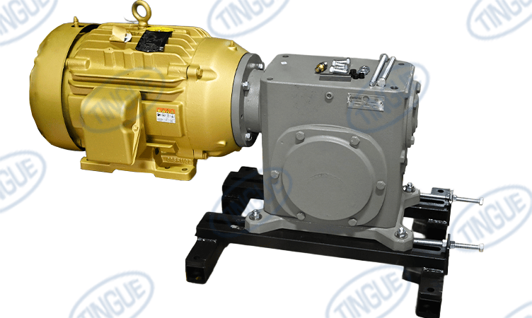 shop.tingue.com T-7 DRV-RHD-20HP-MOTOR-GEARBOX  -  R.H.D 20HP MOTOR & GEARBOX & MOTOR RAILS