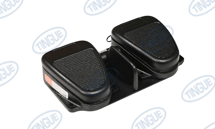 shop.tingue.com T-12 ET-ELM-TWIN-632-SA -TWIN FOOT PEDAL WITH GUARD
