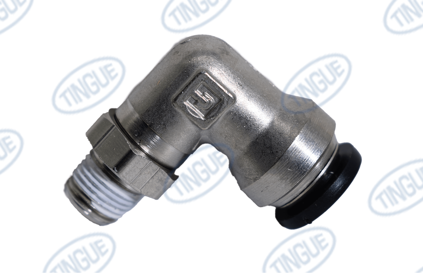 shop.tingue.com T-11 1/8 NPT X 3/8 TUBE MALE SWIVEL ELBOW