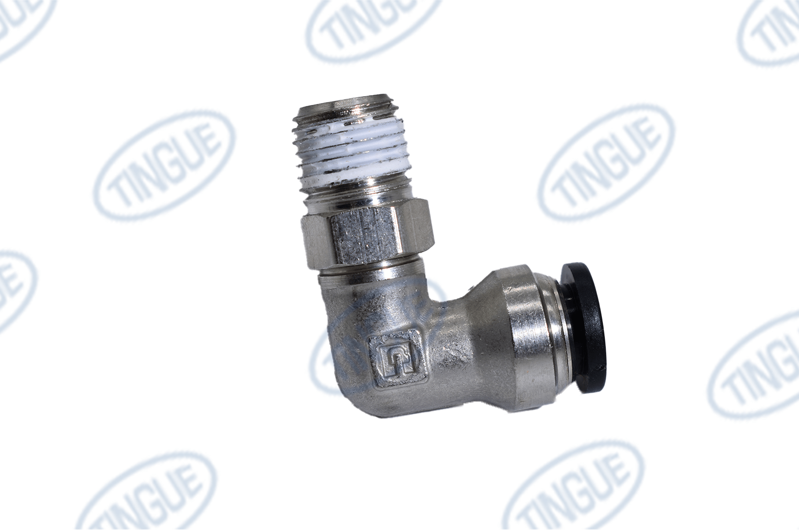 shop.tingue.com T-11 1/4 NPT male swiverl elbow 3/8 tube