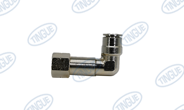 1/4 NPT female swivel elbow 3/8 tube