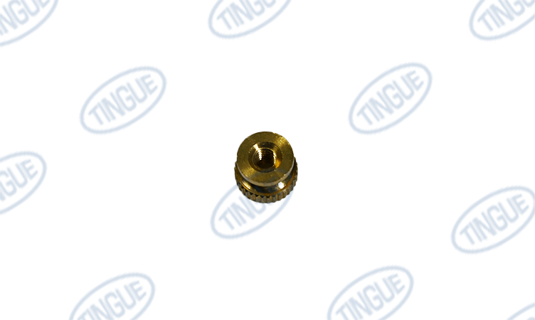 shop.tingue.com T-11 NUT 8/32 KNURLED BRASS
