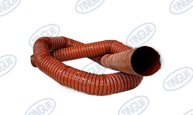 HOSE, 4.5" DIAMETER HIGH TEMP, 12FT SECTIONS
