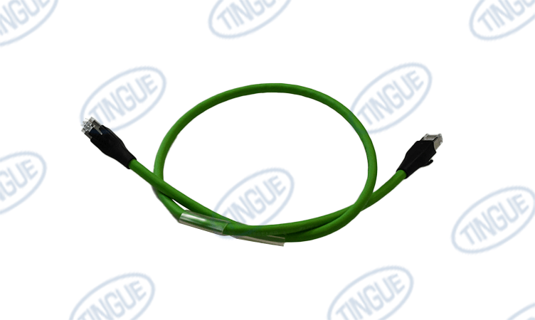 shop.tingue.com T-11 CABLE, ETHERNET 6A, STRAIGHT 0.5 METER. RPLCES 2025120