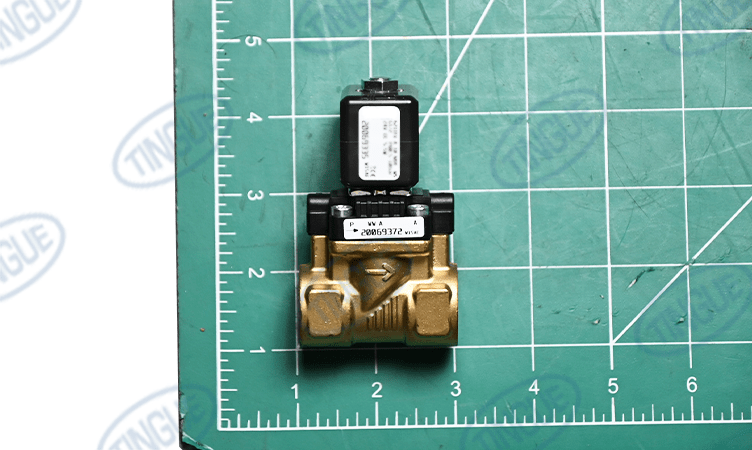 shop.tingue.com T-11 SOLENOID VALVE 1/2" 2 WAY 24VDC SERVO ASSISTED