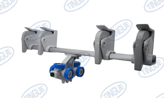 shop.tingue.com T-11 TWIN CLAMP TROLLEY COMPLETE HIGH SLIDING