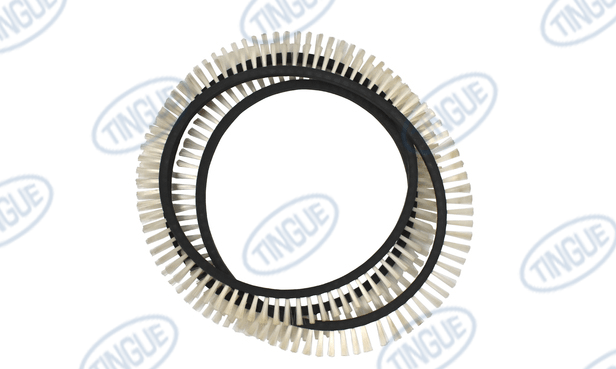 shop.tingue.com T-11 V-BELT, BRUSH, 3470MM, A-136