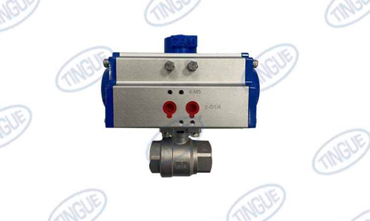 BALL VALVE , PNEUMATIC 2 " 316 SS