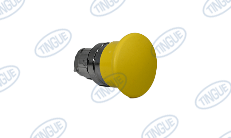 shop.tingue.com T-12 VARIANT BODY W/CONTACT ELEMENT SWITCH NC W/YELLOW MUSHROOM