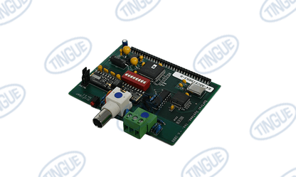 shop.tingue.com T-11 CARD, SLOT, E4-ARCFIBER3-B,W/ B CHIP SOLDERED