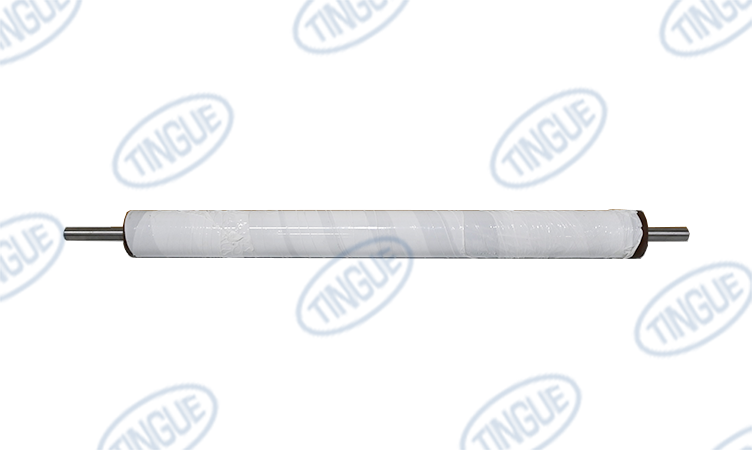 PRESSURE ROLLER RUBBERIZED