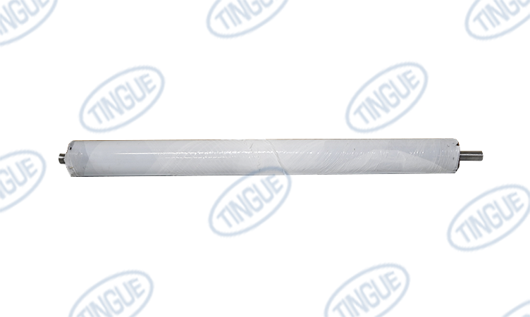 DEFLECTION ROLLER SHORT, RUBBER COATED