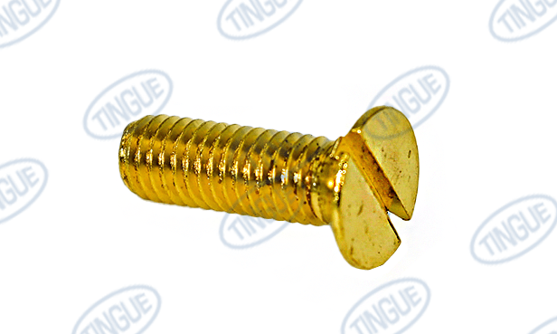 shop.tingue.com T-11 SCREW, FLAT, BRASS, M8X25MM