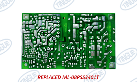 shop.tingue.com T-8 ML-08PSS3401X  -  POWER SUPPLY REPLACED ML-08PSS3401T SELL ONLY IF MACHINE IS MANUFACTURED AFTER 91401