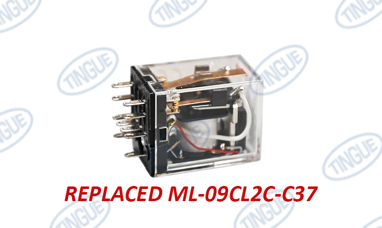 ML-09CL2C-D37 - RELAY-LATCH DPDT 120V 2-COIL