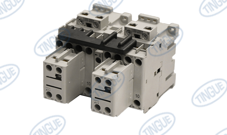 shop.tingue.com T-12 REVERSING CONTACTOR 24A 3P REV 2N/C 2N/O 120VIEC