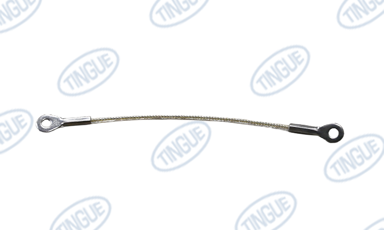 ML-09V300SS06 - "6"" SS WIRE - RING TO RING - COATED"