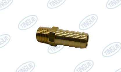 ML-51E507 - BARB, 1/2" HOSE X 1/4" MNPT, BRASS