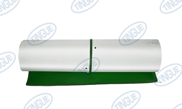 shop.tingue.com T-8 BELT 40"" X 88"" GREEN V-GUIDE
