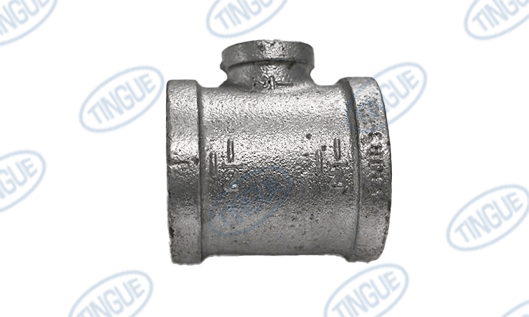 shop.tingue.com T-11 NPT TEE 1.5X1.5X1/2 GALMAL 150#