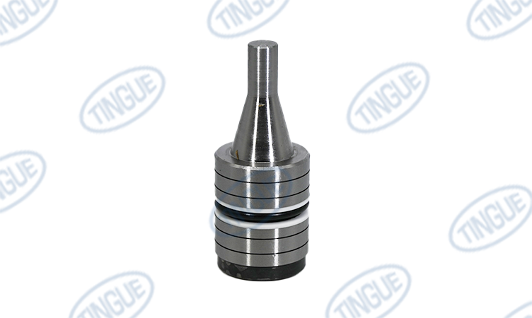 Check valve pilot piston
