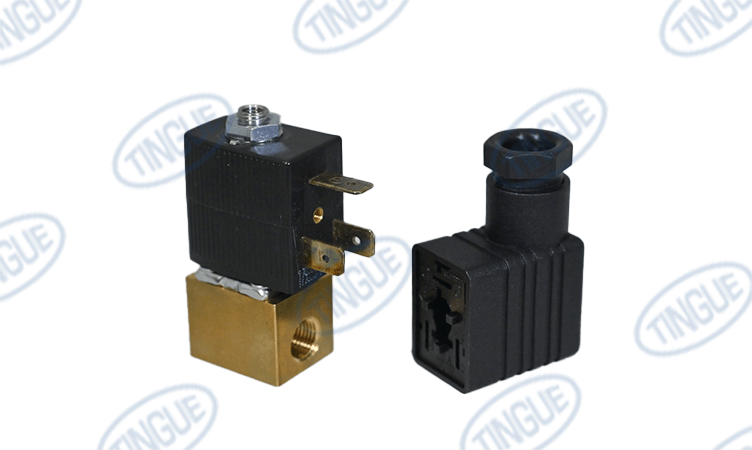 shop.tingue.com T-11 3/2-WAY-SOLENOID VALVE, DIRECT ACTING 24V 145PSI