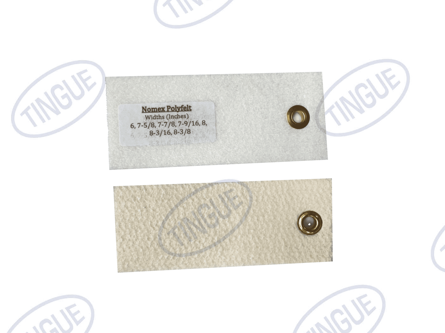 1054-NP600-144 - NOMEX POLYFELT RIBBON C/L - 6" WIDE X 144" LONG (1002-522)