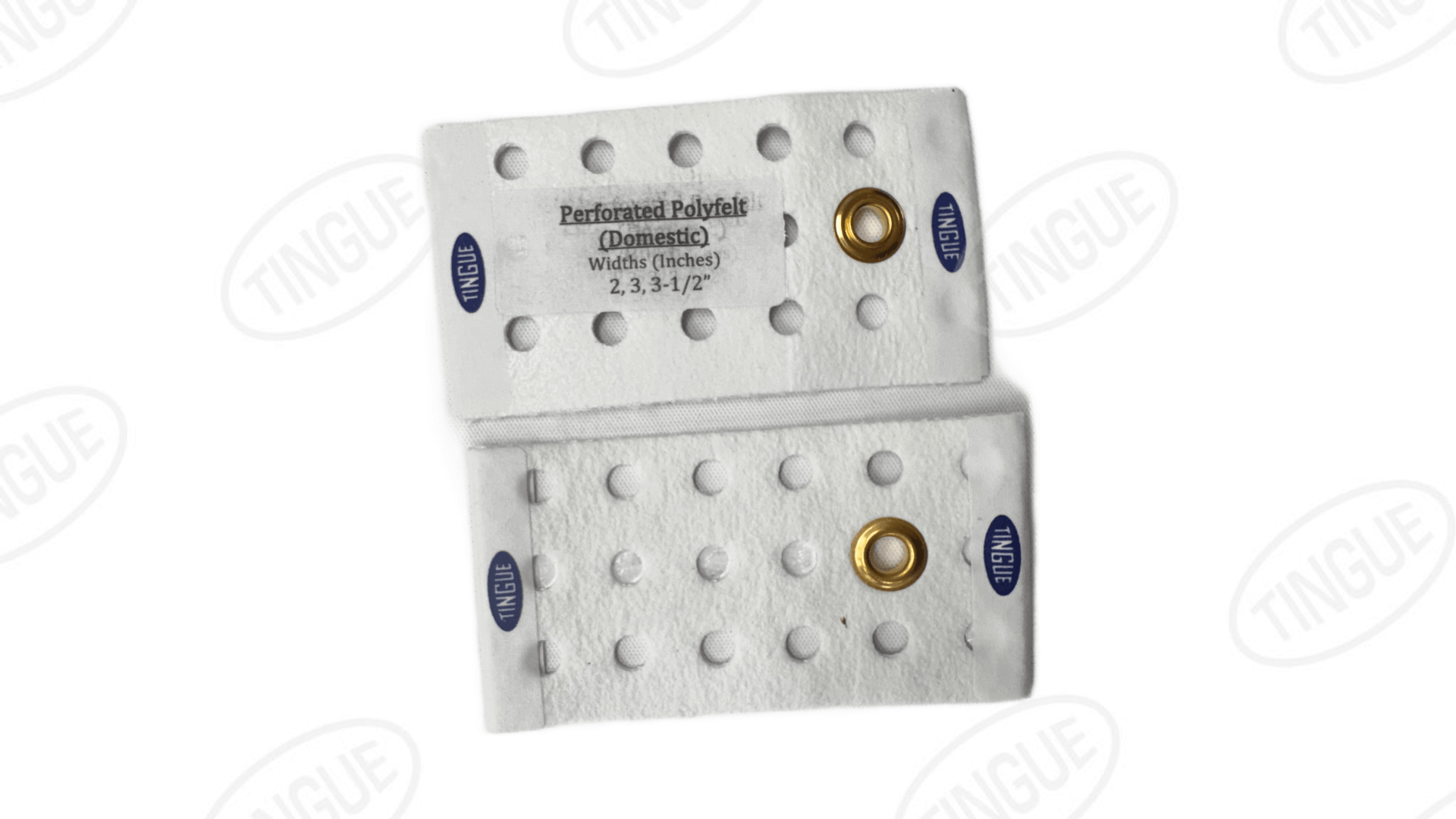 shop.tingue.com 02.51T PERFORATED POLYFELT BELTING 2" WIDE