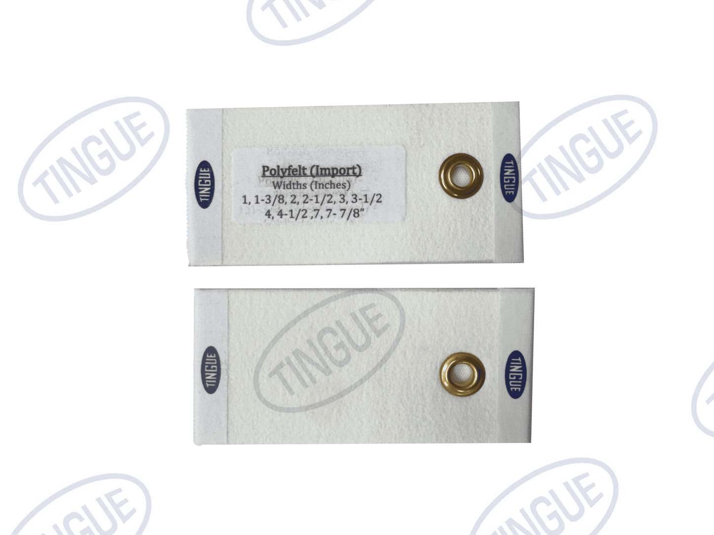 1054-PFI300-046-1/2 - POLYFELT BELT C/L - 3" WIDE X 46-1/2" LONG - IMPORT