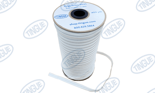 shop.tingue.com 01.07T 1/2" TINGUETAPE 2025 - 400 YDS SPOOL- FULL CASE OF 18