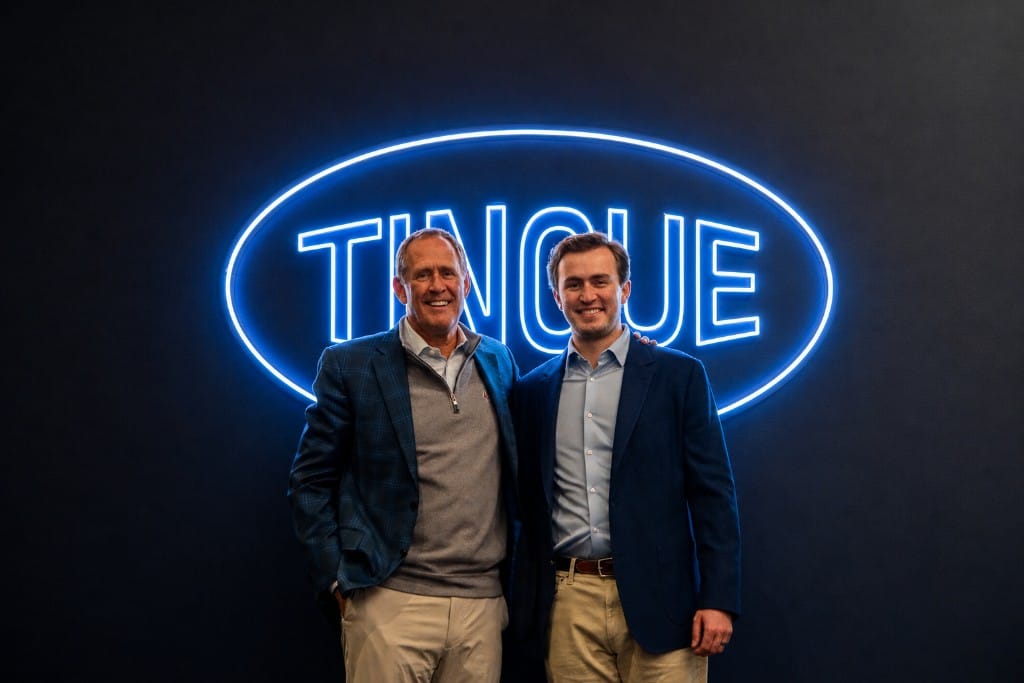 David and John Tingue under the Tingue mark