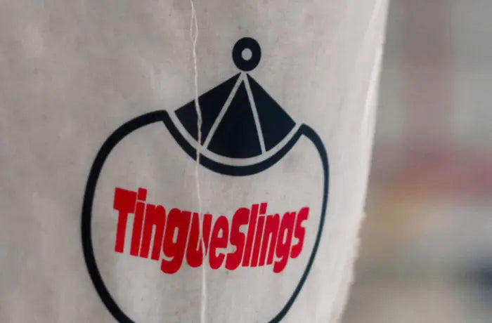 TingueSlings branded canvas sling