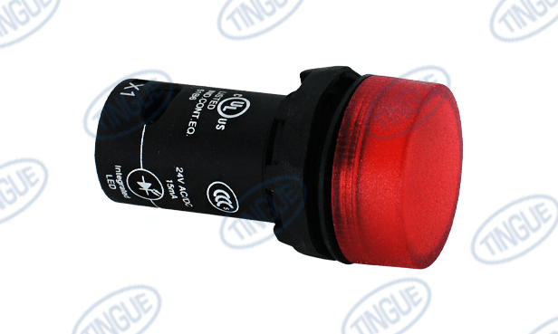 Tingue Brown T-1 PILOT LIGHT, RED