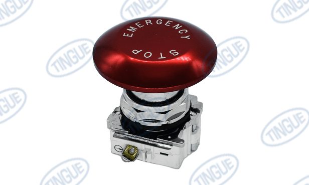 Tingue Brown T-1 SWITCH, EMERGENCY STOP, MAINTAINED