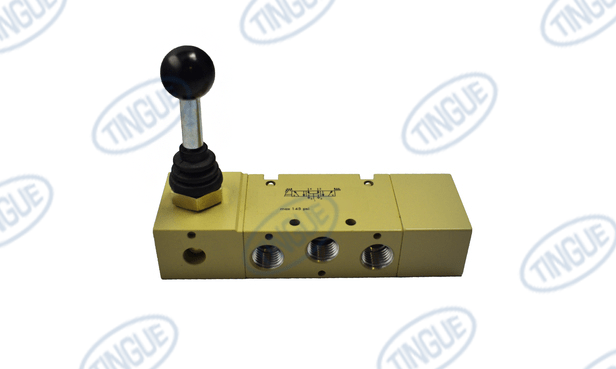 shop.tingue.com T-11 VALVE, WITH LEVER, INLET CONVEYOR AIR CONTROL