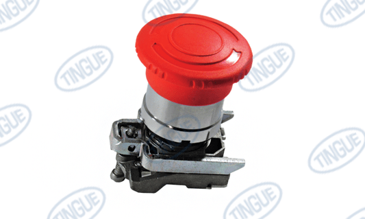 Chicago Dryer T-11 RED MUSHROOM BUTTON, STOP TURN RELEASE