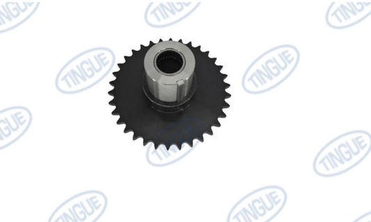 Super Sylon T-7 HUB, WITH 34 TOOTH SPROCKET, HERRINGBONE CONVERSION, NEEDLE BEARING